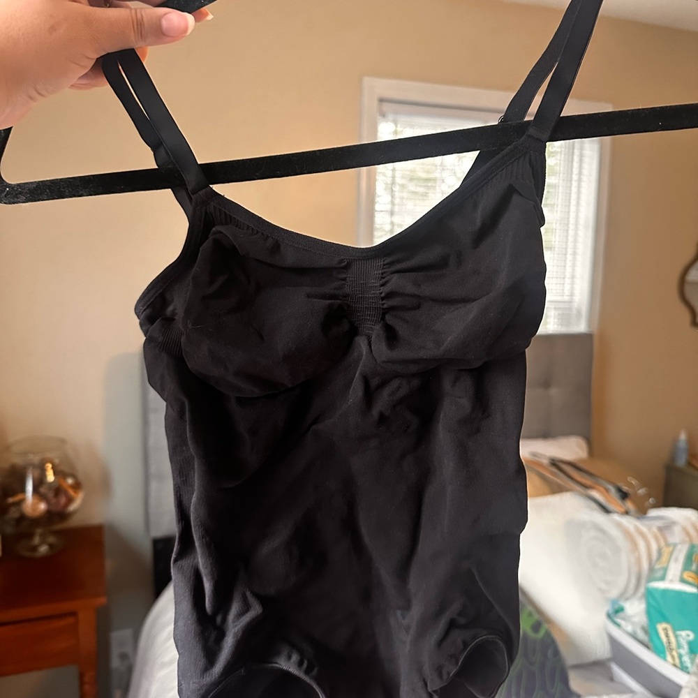 SKIMS Black Bodysuit